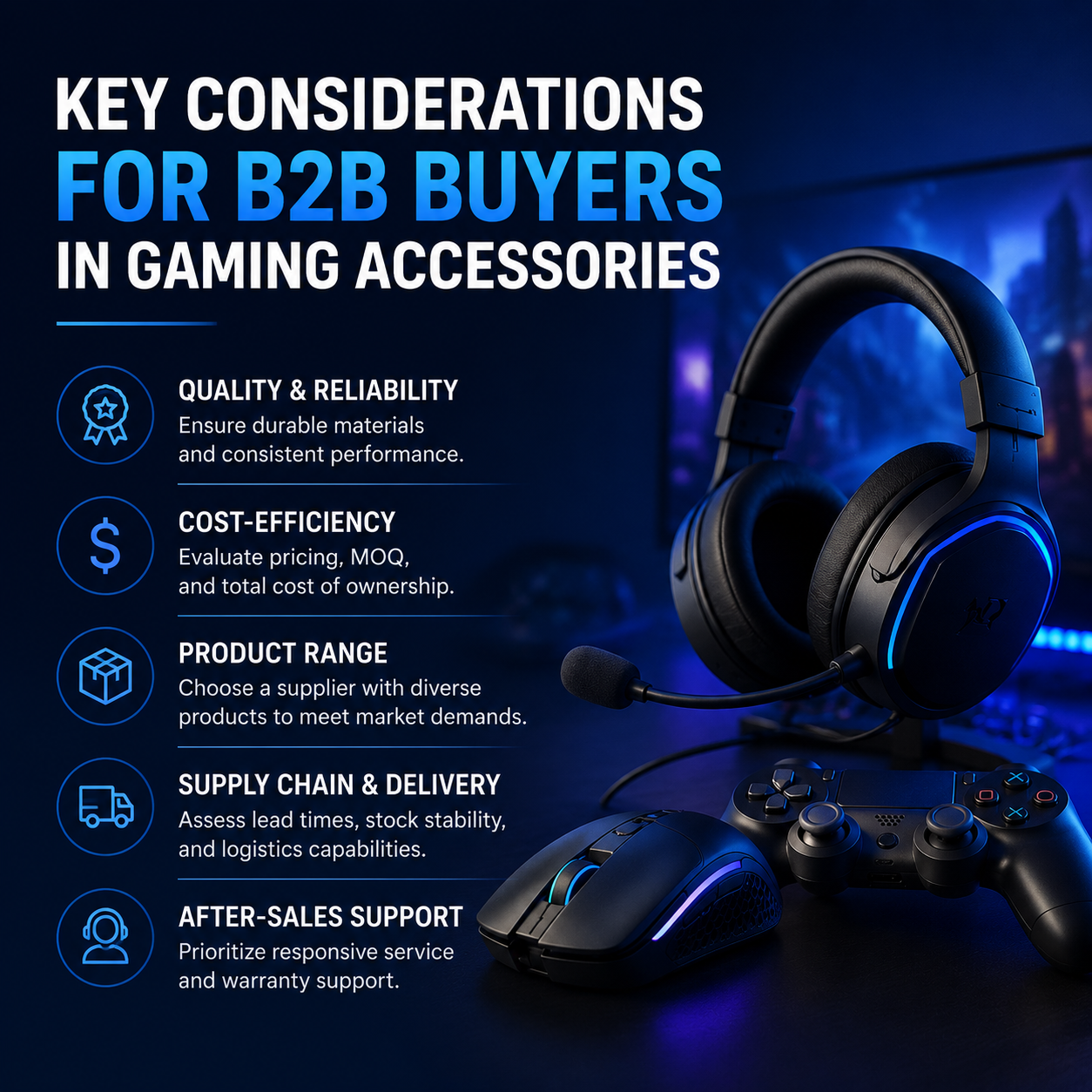Key Considerations for B2B Buyers in Gaming Accessories