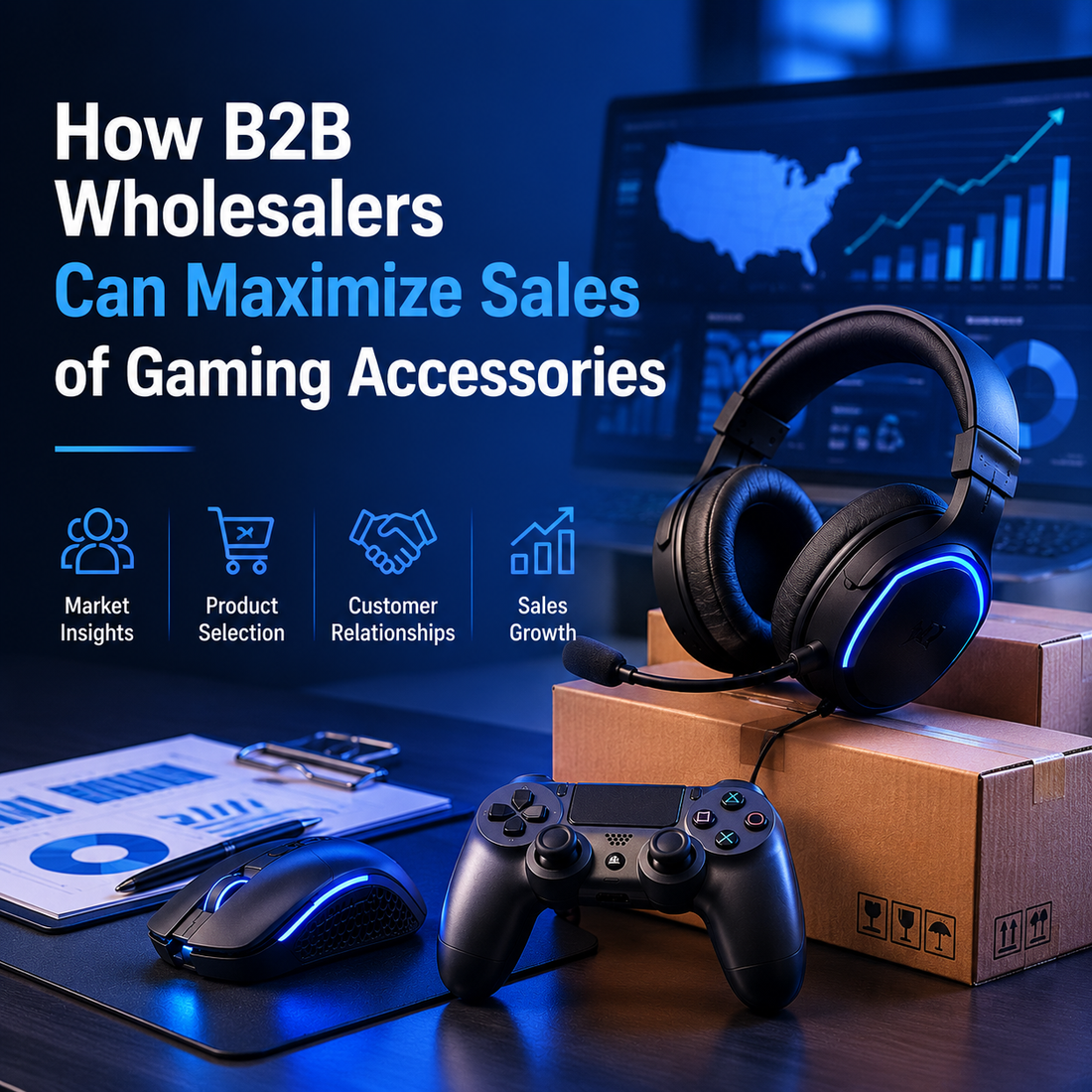 B2B Wholesalers Can Maximize Sales of Gaming Accessories