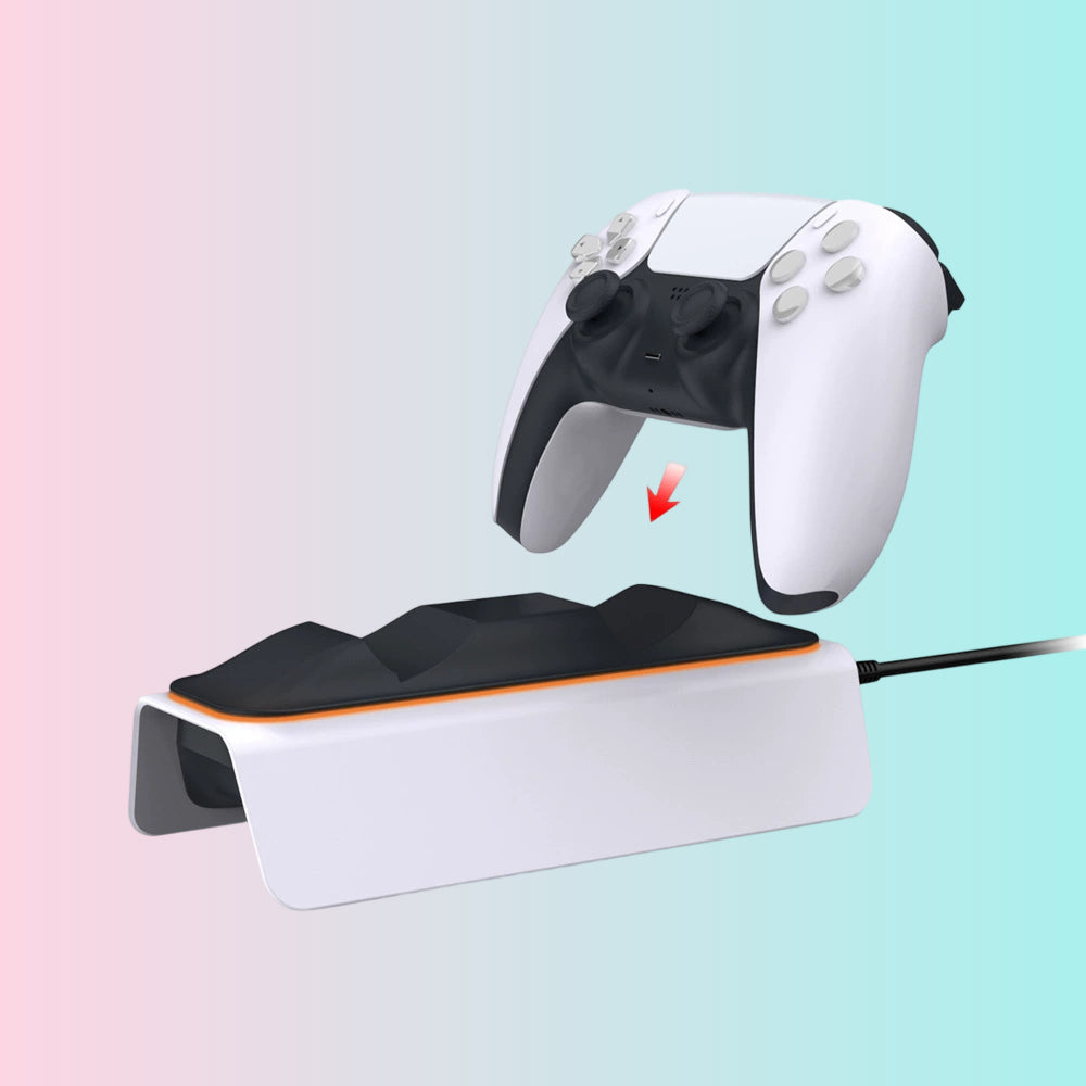 P5 Gaming Controller Dual Charging Dock, P5 Wireless Gaming Controller Charging Dock, P5 Controller Charging Dock TP5-0521