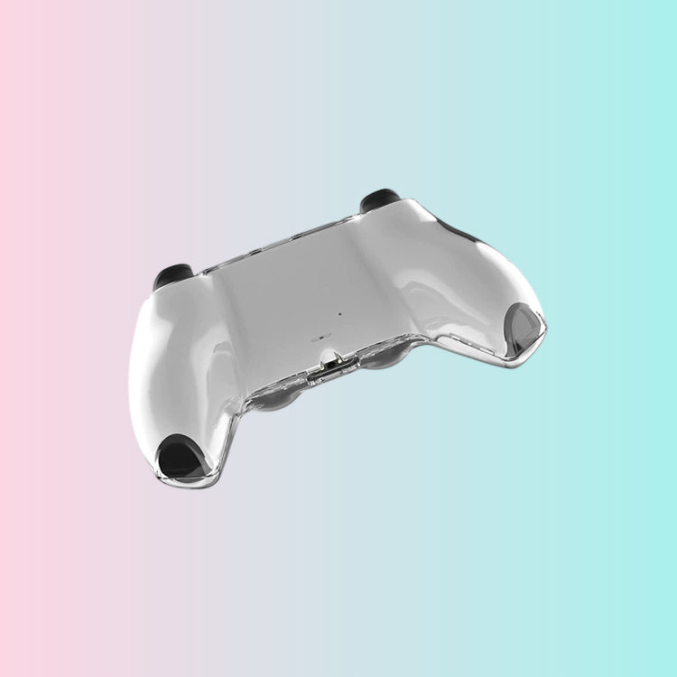 PS5 Controller Crystal Case | PC Transparent Split-Design Controller Protective Case | PS Controller Protective Cover KJH-P5-002