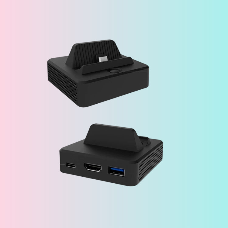 Switch_HDMI Video Adapter Dock, Portable TV Dock_Small-to-Large Screen Converter Adapter 1828