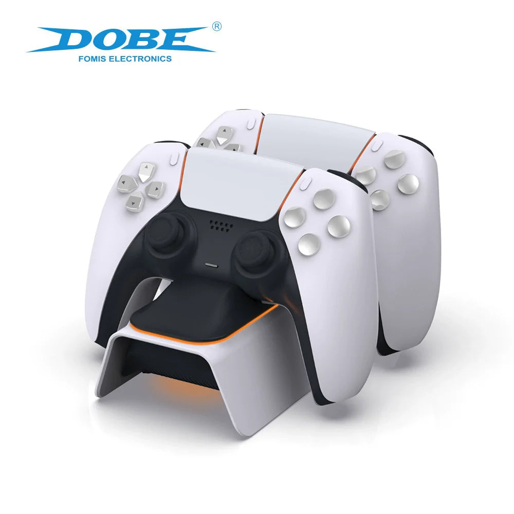 P5 Gaming Controller Dual Charging Dock, P5 Wireless Gaming Controller Charging Dock, P5 Controller Charging Dock TP5-0521