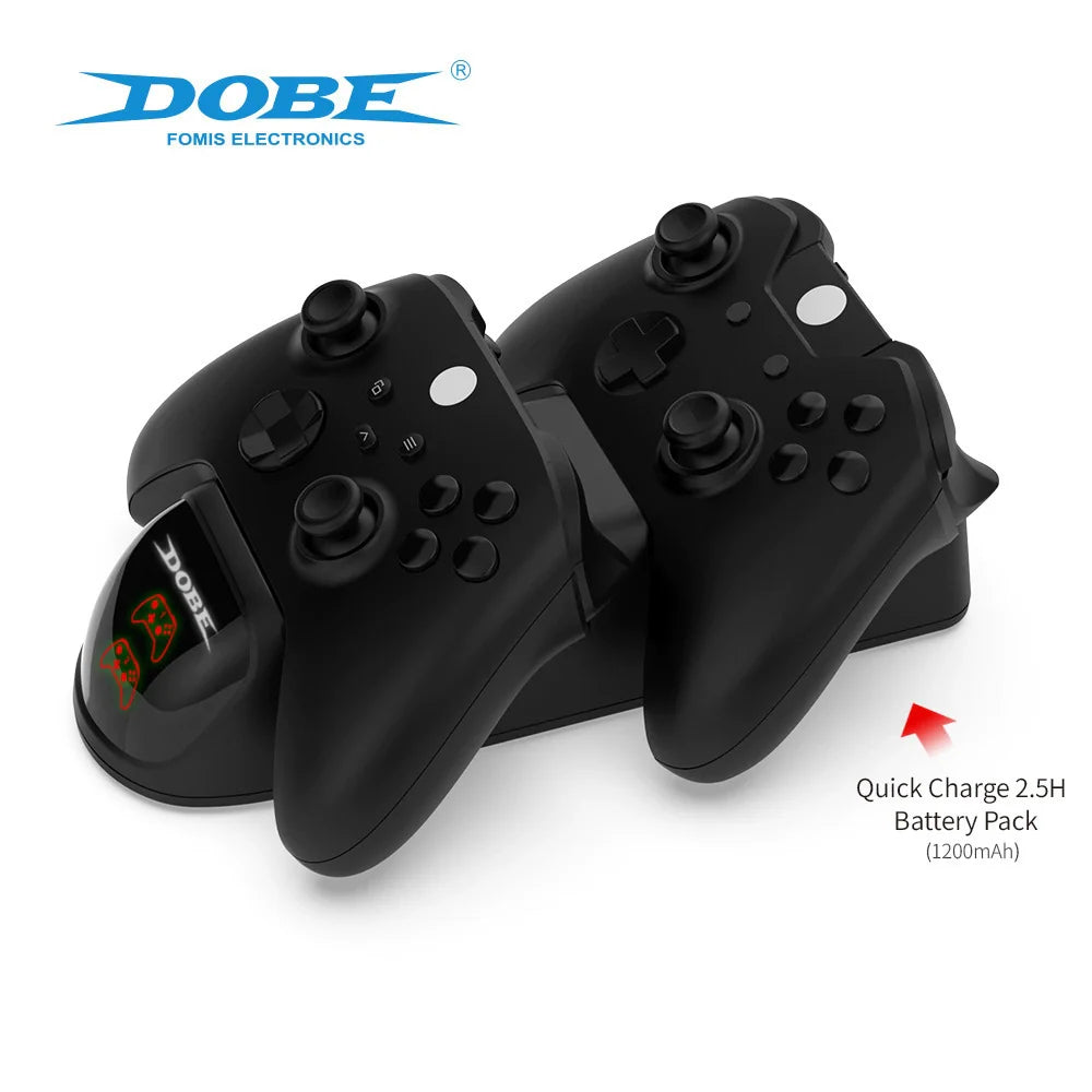 Xbox Series S/X Controller Dock and Battery Charger | Xbox One S/X Battery Dock Kit-	 TYX-1623