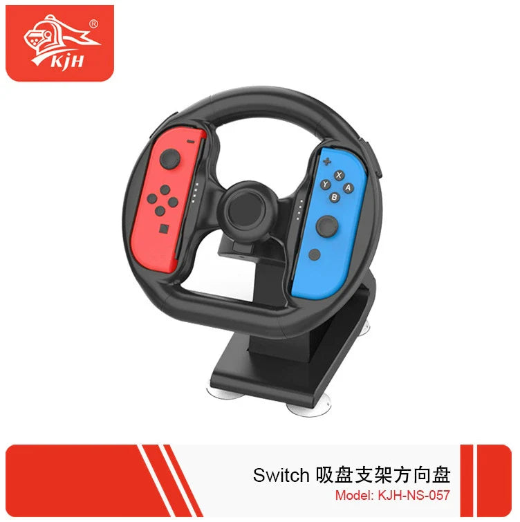 Switch Racing Wheel, Joy-Con Controller Wheel Mount, Nintendo Switch Game Controller Wheel Holder 	 NS-057