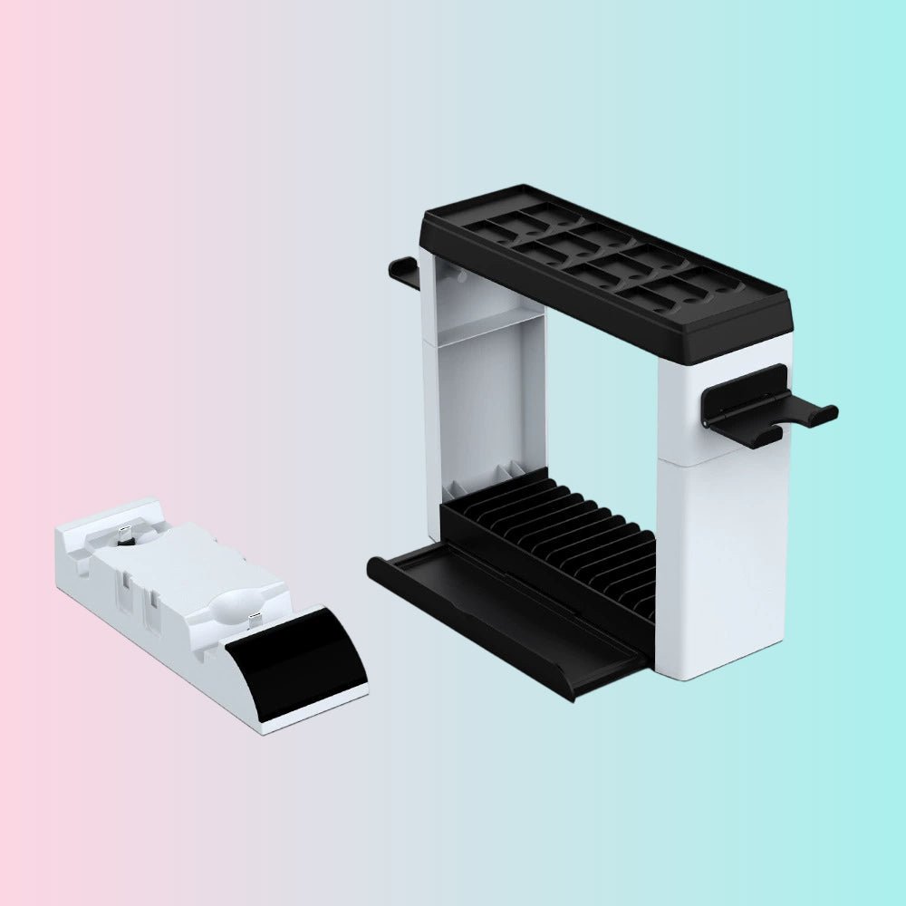 Switch OLED Multi-Function Storage Tray and 6-in-1 Charging Dock for Left and Right Controllers TNS-2113