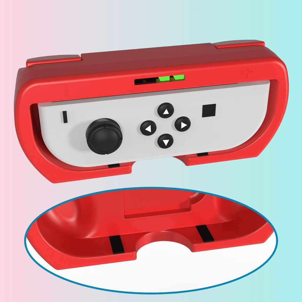 Switch_Switch_OLED Mario Kart Steering Wheel + 2-in-1 Joy-Con Grip Set