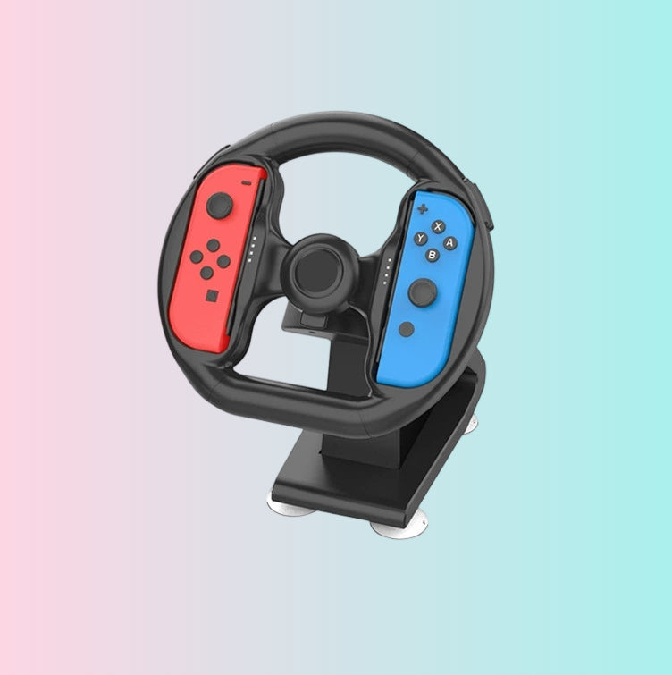 Switch Racing Wheel, Joy-Con Controller Wheel Mount, Nintendo Switch Game Controller Wheel Holder 	 NS-057