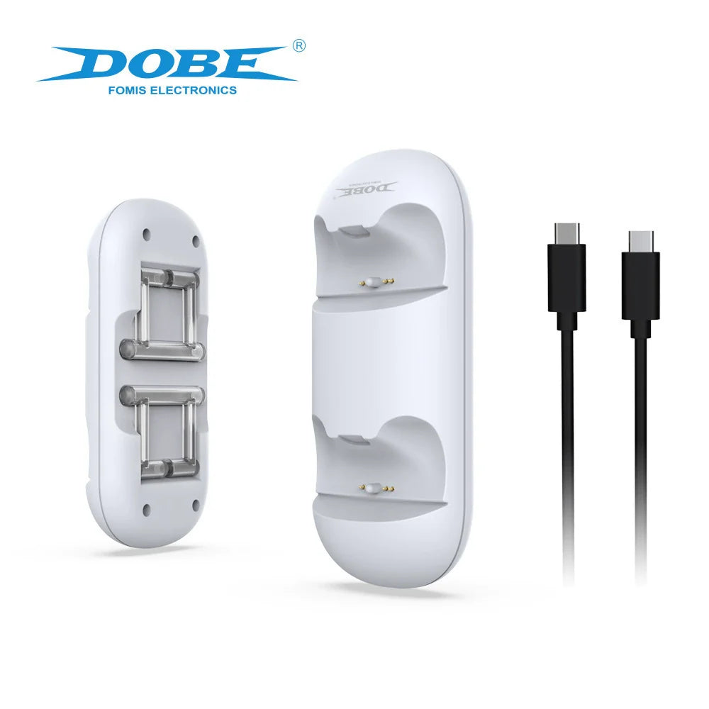DOBE P5 Controller Charging Dock: P5 Dual-Controller Pin-Contact Charging Base TP5-2508
