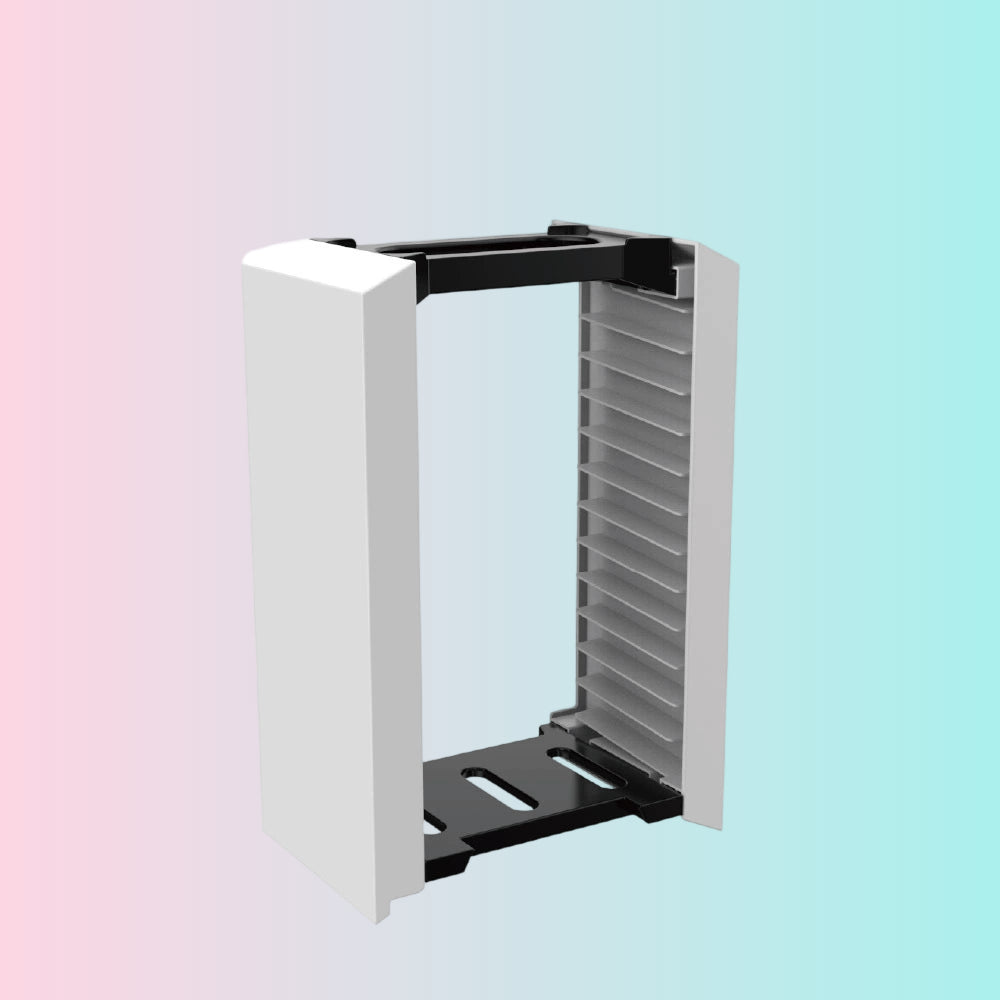 PS5 Disc Holder, Xbox One Storage Rack, Switch Game Disc Case, 12-in-1 Disc Holder TP5-0520