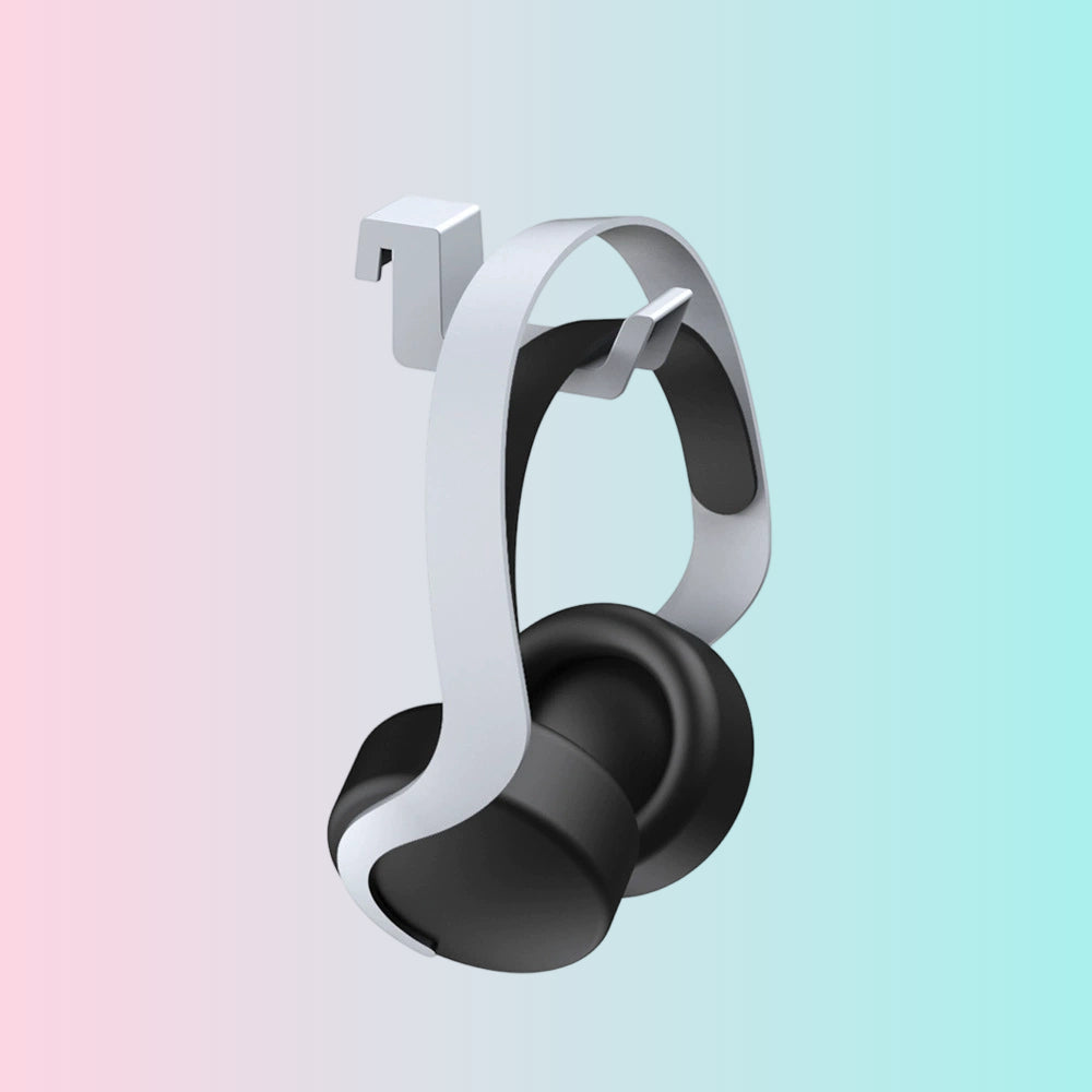 PS5 Console Wall Mount Headphone Storage Rack PS5 Side Mount Headset Holder TP5-0595