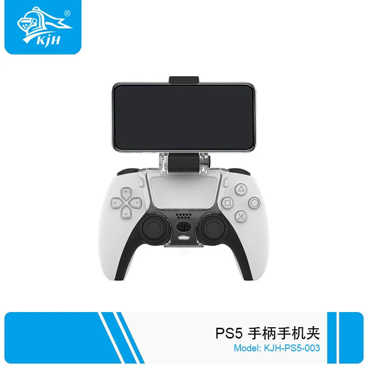 PS5 Phone Mount, P5 Wireless Controller Mount, P5 Bluetooth Controller Clip, P5 Adjustable Controller Mount 	 KJH-P5-003