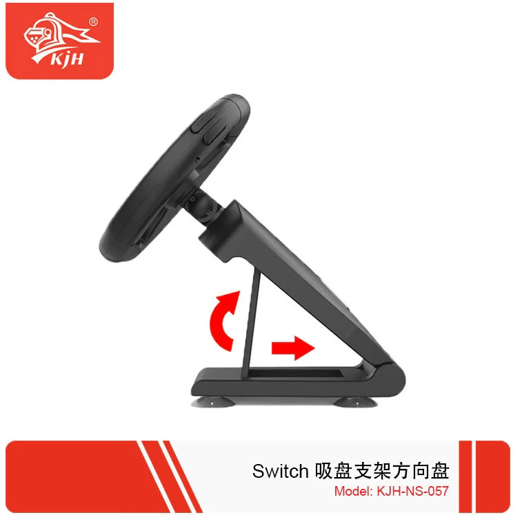 Switch Racing Wheel, Joy-Con Controller Wheel Mount, Nintendo Switch Game Controller Wheel Holder 	 NS-057
