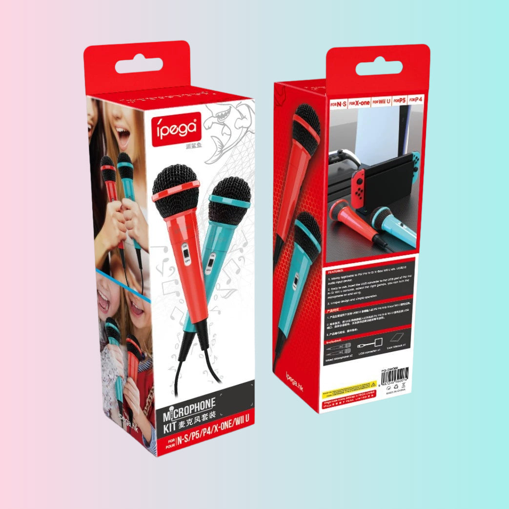 PS5 Wired Dual-User Microphone, Switch Microphone, P4 Microphone, Xbox One Microphone, PG-SW089