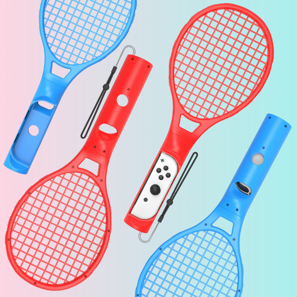 Switch Sports Tennis Racket for Nintendo Switch NS | Mario Motion-Controlled Tennis Racket for Nintendo Switch NS | OLED Sports Game Racket