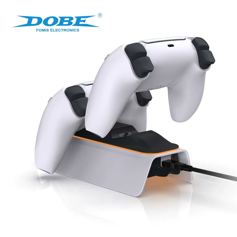 P5 Gaming Controller Dual Charging Dock, P5 Wireless Gaming Controller Charging Dock, P5 Controller Charging Dock TP5-0521