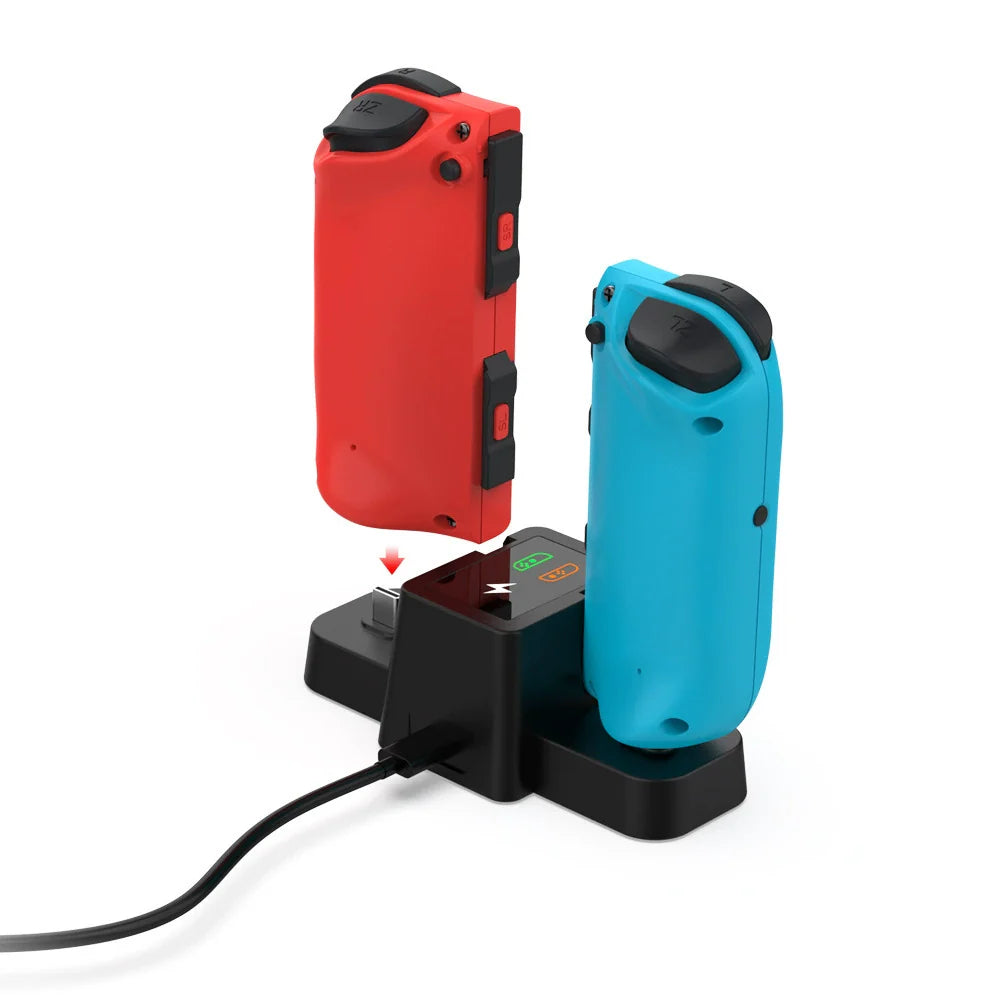 Switch OLED Mini Controller Charging Dock + Switch Controller Set with NFC Wake-Up Function and Indicator Lights tns-1191