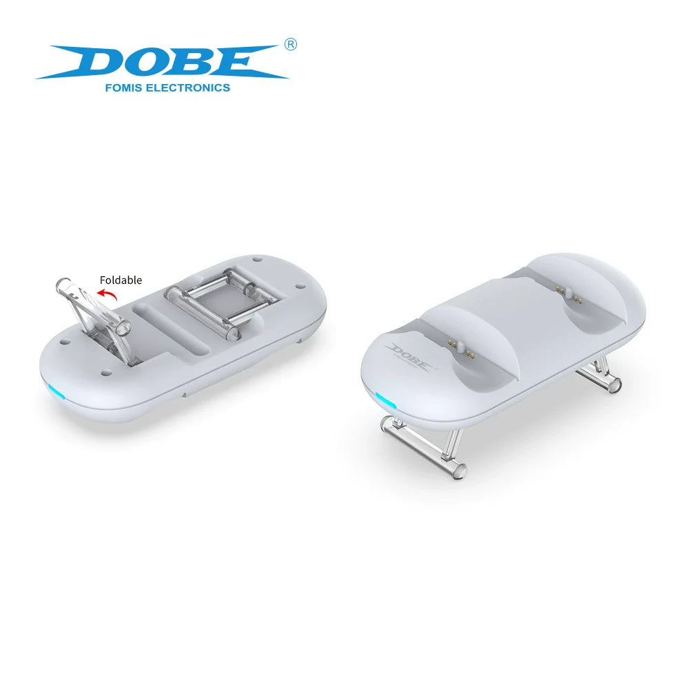 DOBE P5 Controller Charging Dock: P5 Dual-Controller Pin-Contact Charging Base TP5-2508