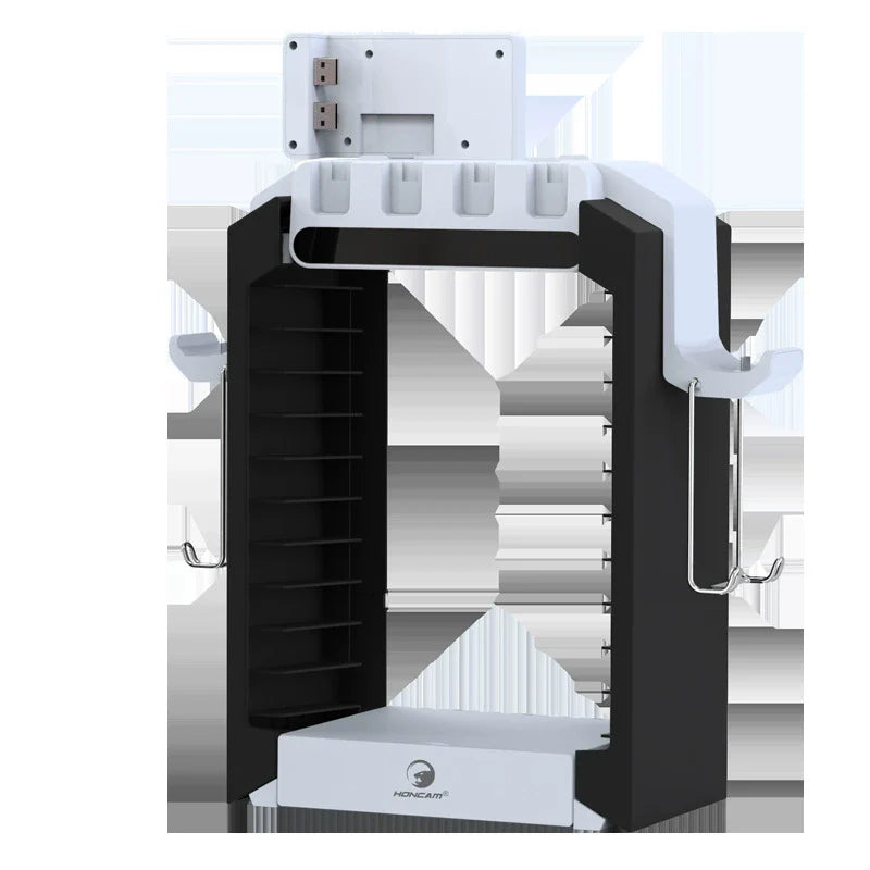 Multifunctional Storage and Charging Dock for Switch Console; Switch OLED Console Dock and Disc Storage Rack A35G7