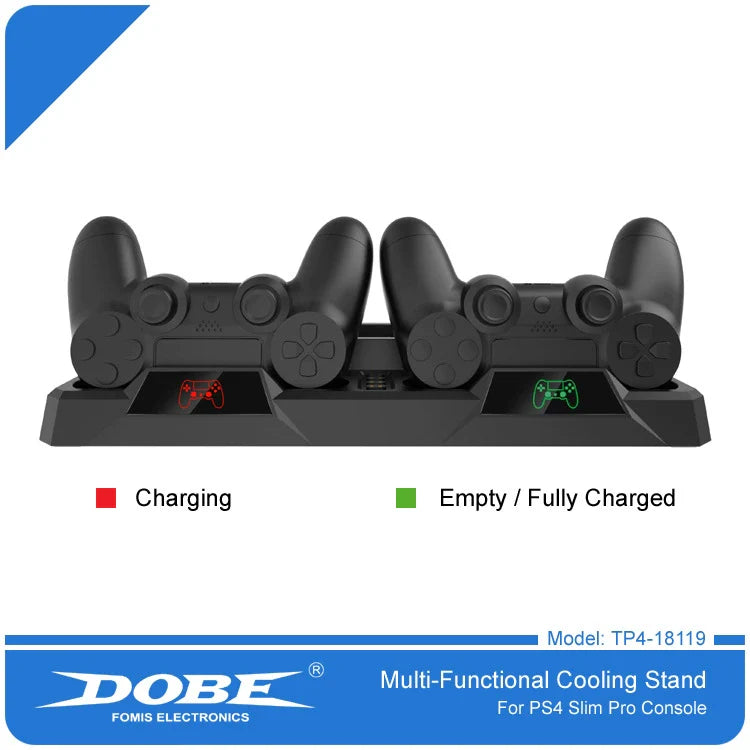 PS4_SLIM_PRO All-in-One Cooling Fan Stand + Disc Holder + Dual Controller Charger with LED Light_-_Alibaba