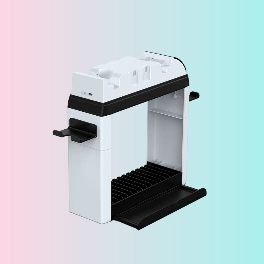 Switch OLED Multi-Function Storage Tray and 6-in-1 Charging Dock for Left and Right Controllers TNS-2113