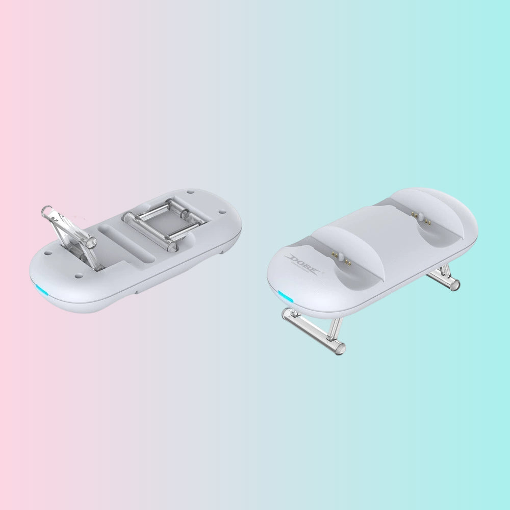 DOBE P5 Controller Charging Dock: P5 Dual-Controller Pin-Contact Charging Base TP5-2508