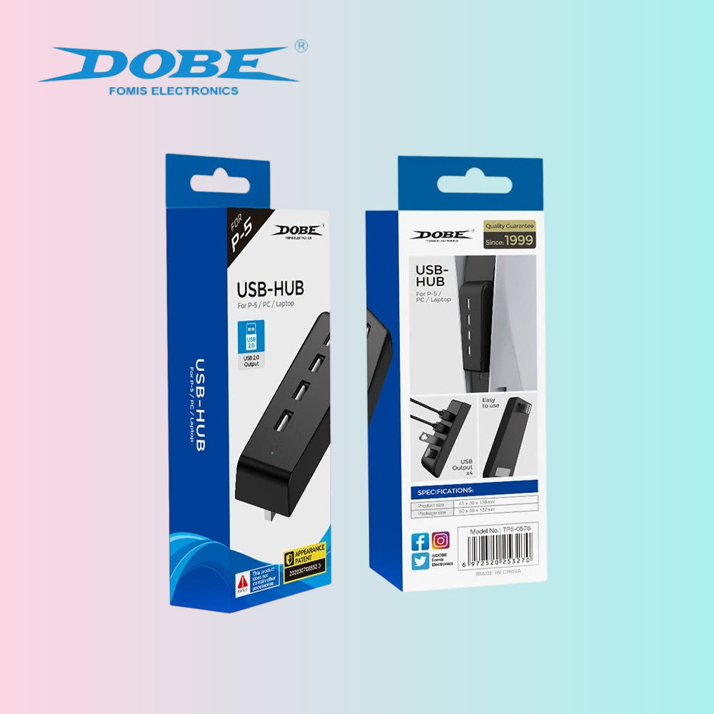 HUB Adapter_1-to-4 Splitter_PS5 USB Adapter_PS5 USB Extension