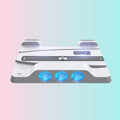 PS5 Console with LED-Lit Fan Stand + PS5 Cooling Stand + PS5 Dual Controller Charging Stand TP5-1507