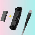 Switch Lite Back Clip Battery Case: PC + Leather Case, Battery 5000mAh, TNS-19151