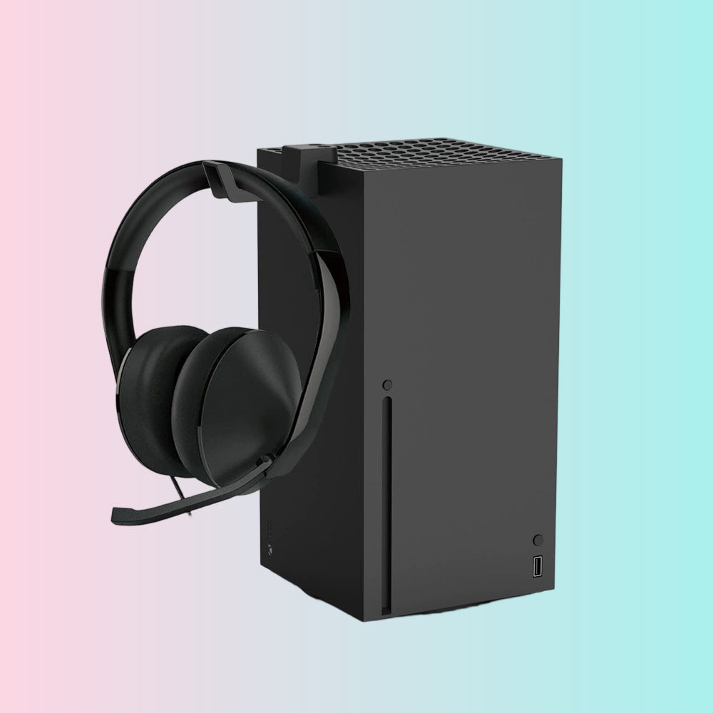 Xbox Series X Wall Mount, Xbox Series X Side Mount, Headphones_TYX-0674
