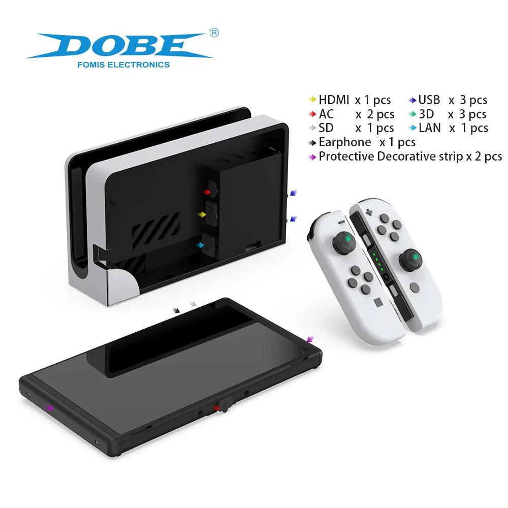 Switch Dust Plugs Compatible with the New Switch OLED Console_Switch Dust Protection_Set TNS-2122