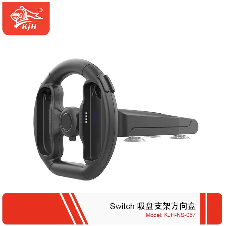 Switch Racing Wheel, Joy-Con Controller Wheel Mount, Nintendo Switch Game Controller Wheel Holder 	 NS-057