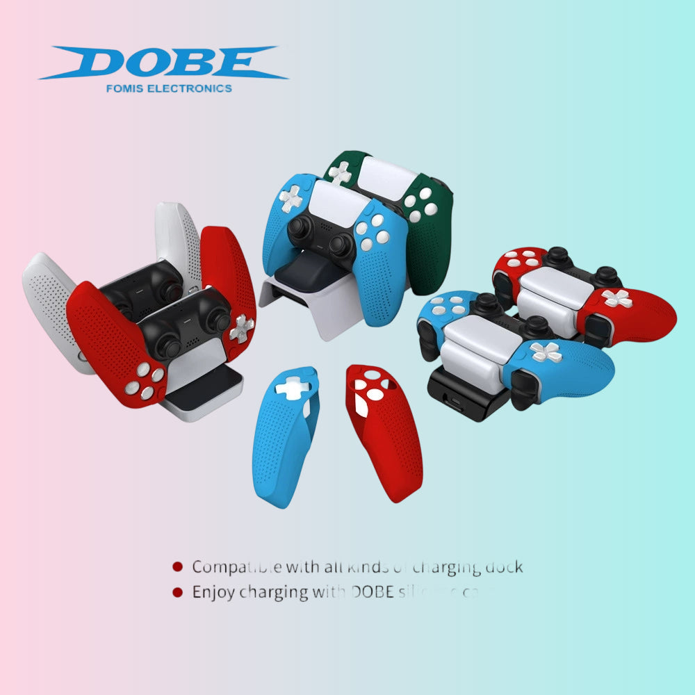 PS5 Controller Silicone Case_PS5 Split Controller Silicone Case_PS5 Controller Dust-Proof Protective CaseTP5-0559