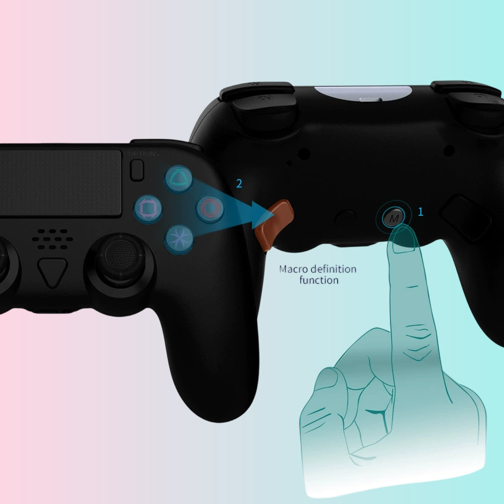 Elite Gaming Controller for Console Games: First-Person Shooter, Fighting, and More – Bluetooth Wireless Controller