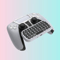 P5 Bluetooth Wireless Keyboard with Clip: A Bluetooth External Keyboard for Gaming Controllers with Voice Chat Functionality