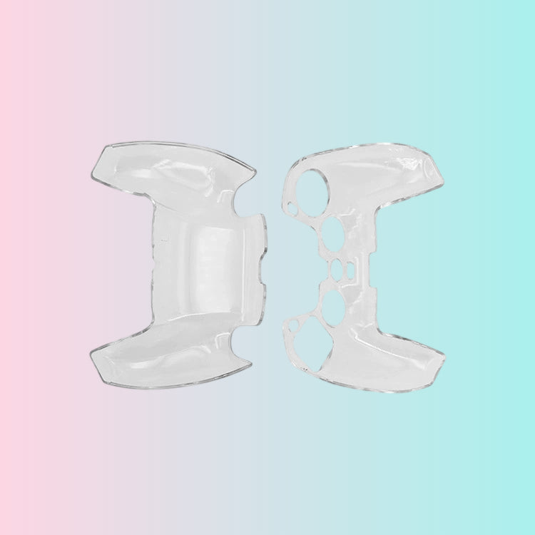 PS5 Controller Crystal Case | PC Transparent Split-Design Controller Protective Case | PS Controller Protective Cover KJH-P5-002