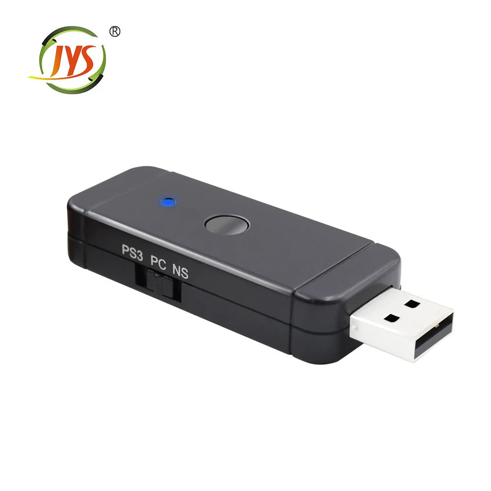 Switch Wireless Bluetooth Game Controller Receiver, USB Adapter, PS3 Adapter, PC Adapter