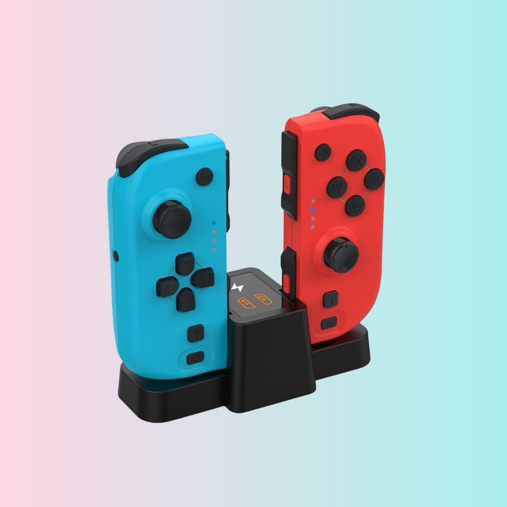 Switch OLED Mini Controller Charging Dock + Switch Controller Set with NFC Wake-Up Function and Indicator Lights tns-1191