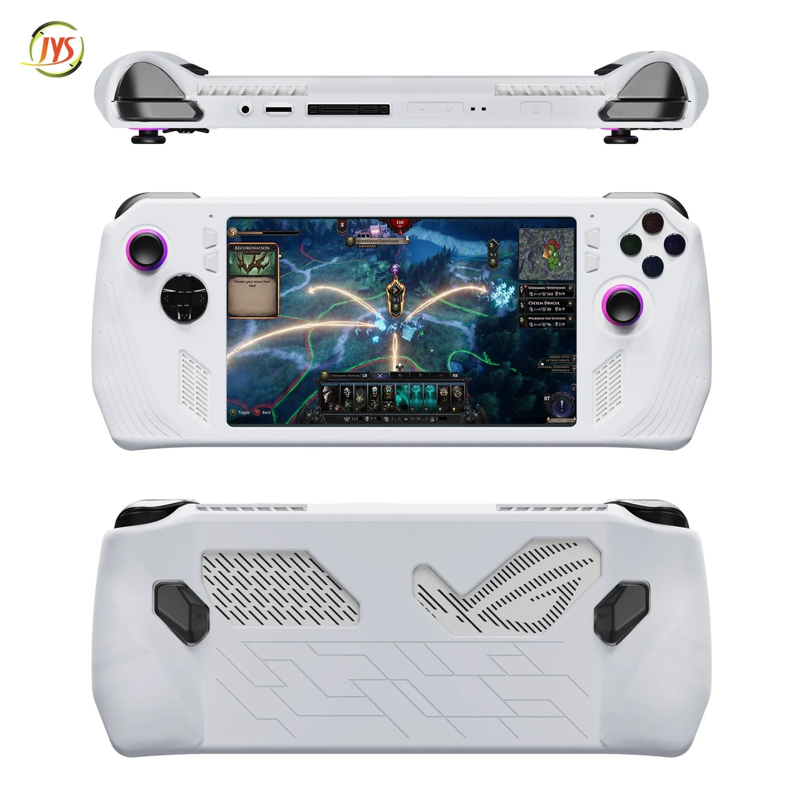 ROG Ally Full-Cover Silicone Case – Anti-Slip and Shock-Resistant Silicone Case for ROG Ally