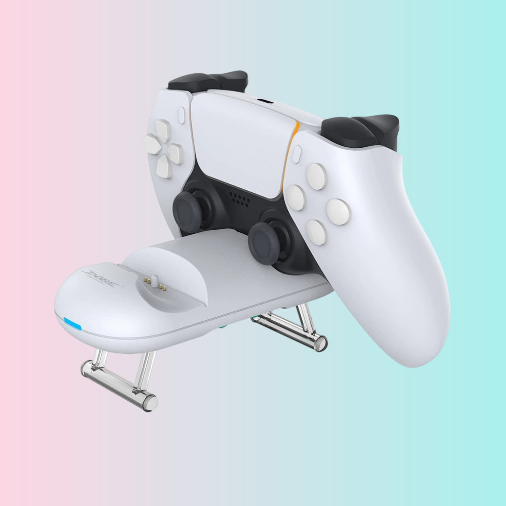 DOBE P5 Controller Charging Dock: P5 Dual-Controller Pin-Contact Charging Base TP5-2508