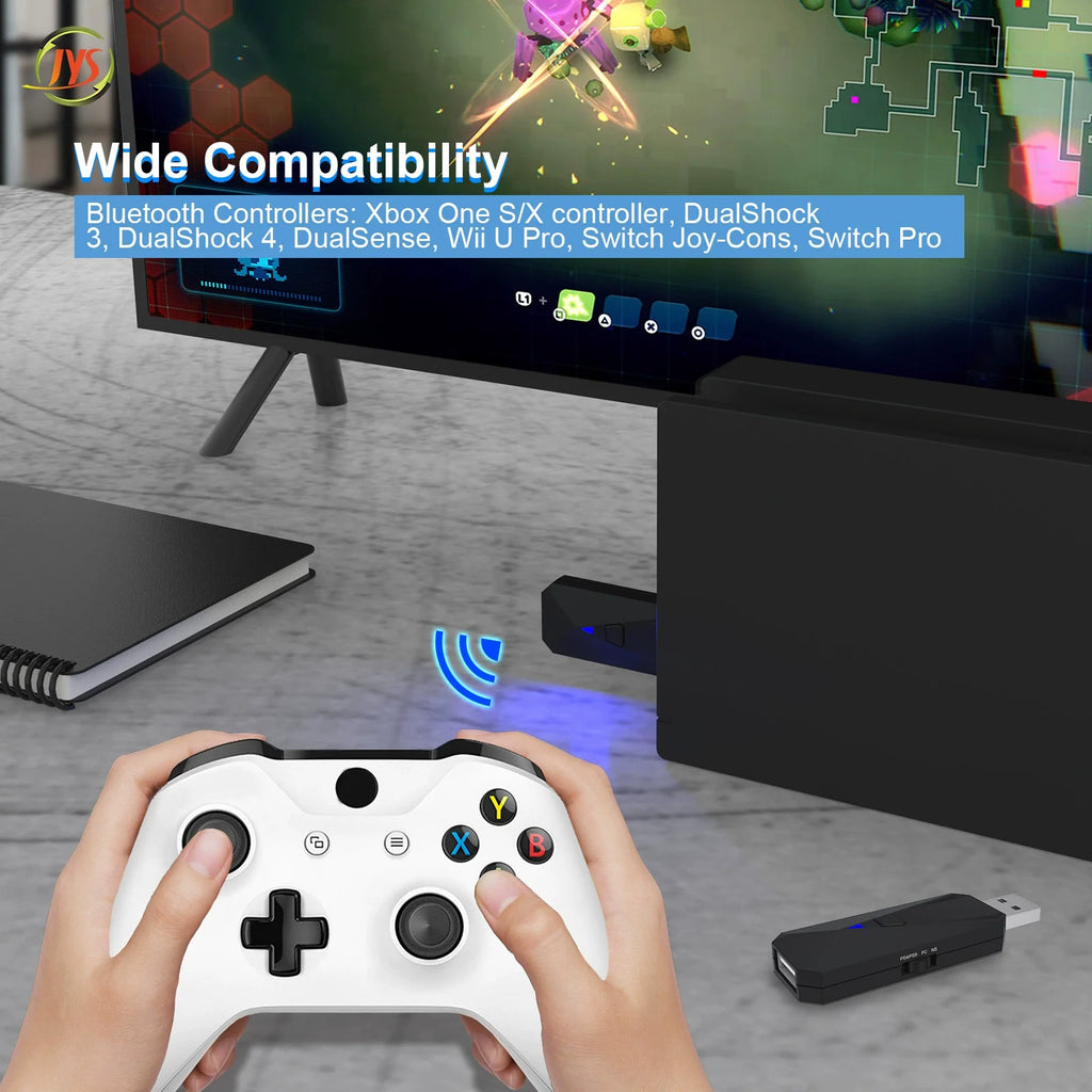 P4_switch_PC and PS3 (Wired + Bluetooth) Controller Switch P4135