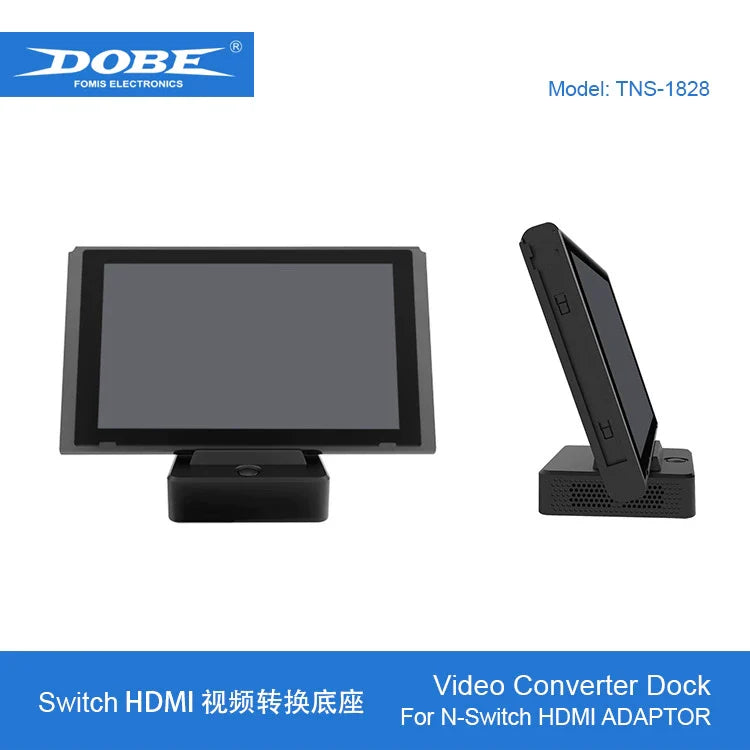 Switch_HDMI Video Adapter Dock, Portable TV Dock_Small-to-Large Screen Converter Adapter 1828