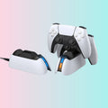 P5 Dual-Port Charging Dock for Game Controllers with LED Indicator Light (P5 Controller Charger)