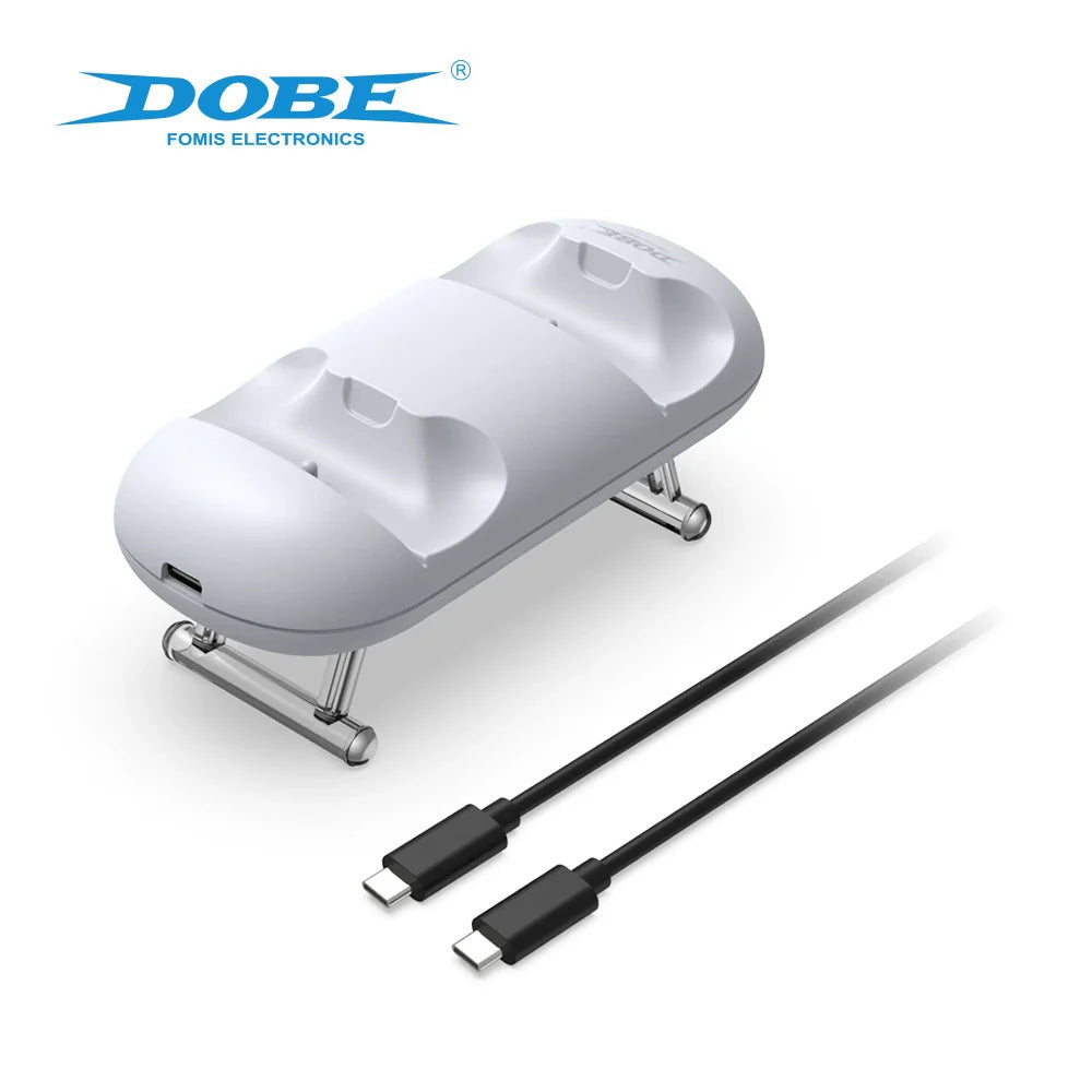 DOBE P5 Controller Charging Dock: P5 Dual-Controller Pin-Contact Charging Base TP5-2508