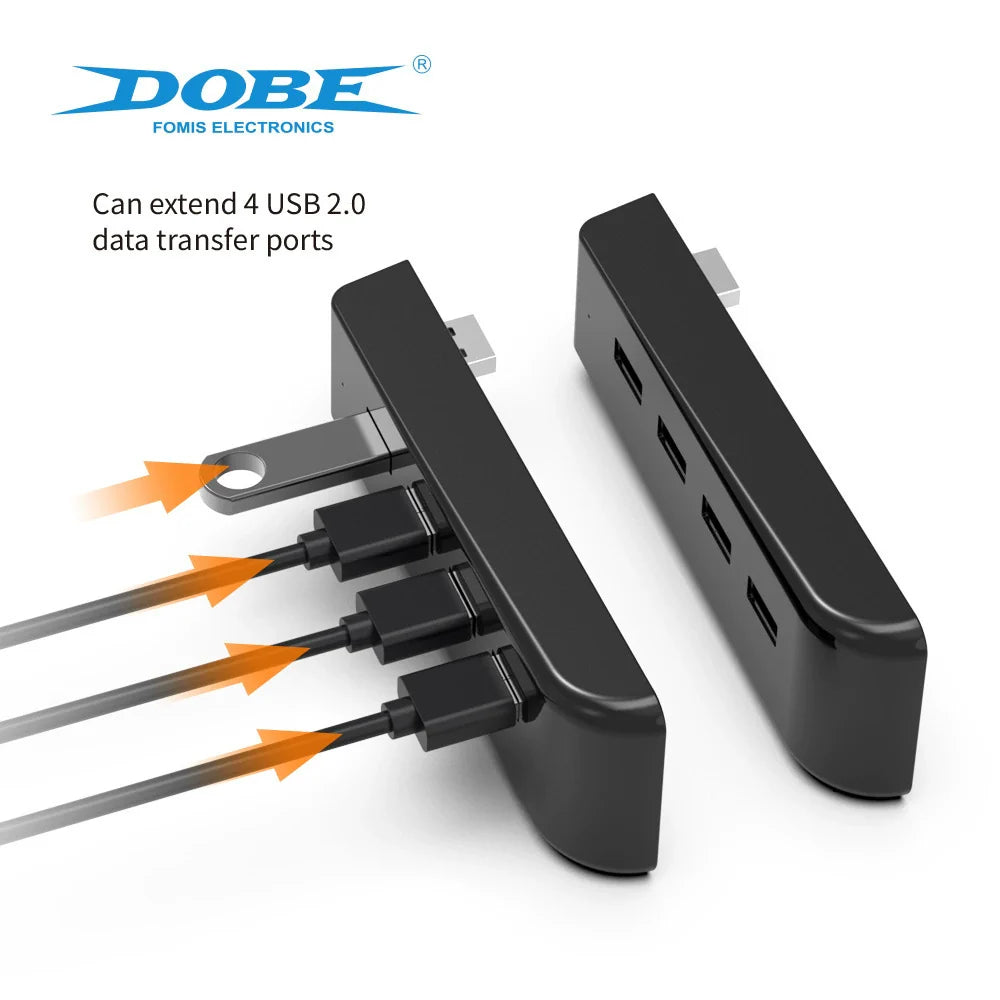 HUB Adapter_1-to-4 Splitter_PS5 USB Adapter_PS5 USB Extension