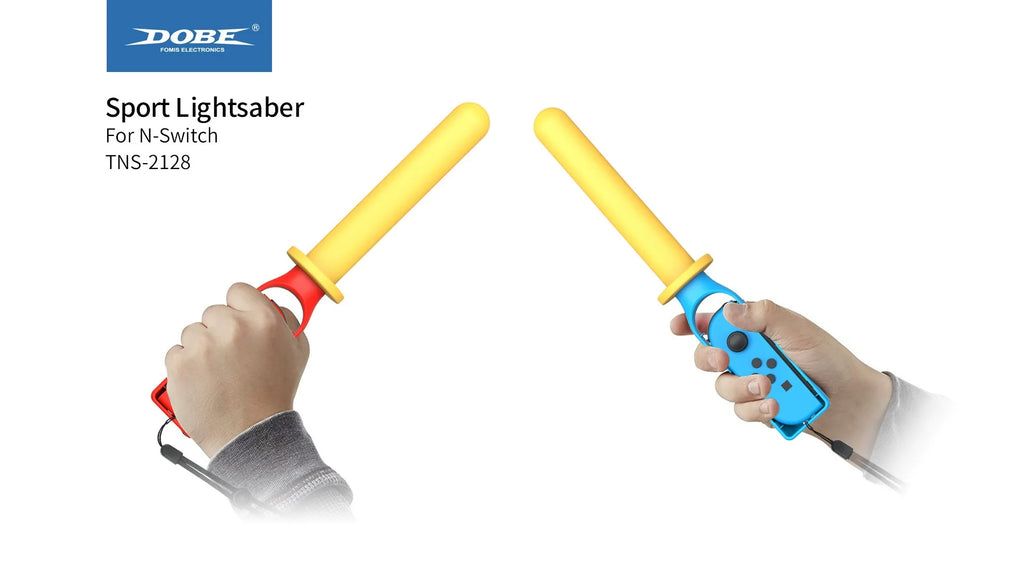 Switch Mini Controller Fencing Grips: Switch OLED Left and Right Controller Light Saber Grips (2-Pack)2128