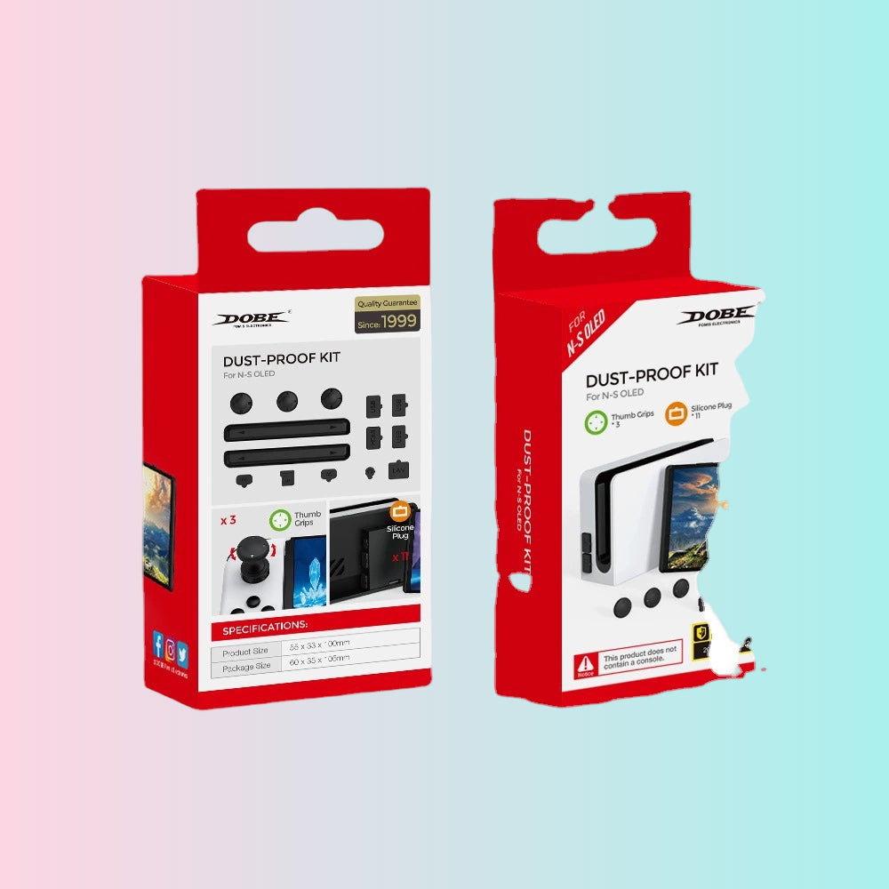 Switch Dust Plugs Compatible with the New Switch OLED Console_Switch Dust Protection_Set TNS-2122