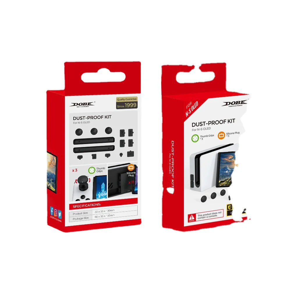 Switch Dust Plugs Compatible with the New Switch OLED Console_Switch Dust Protection_Set TNS-2122