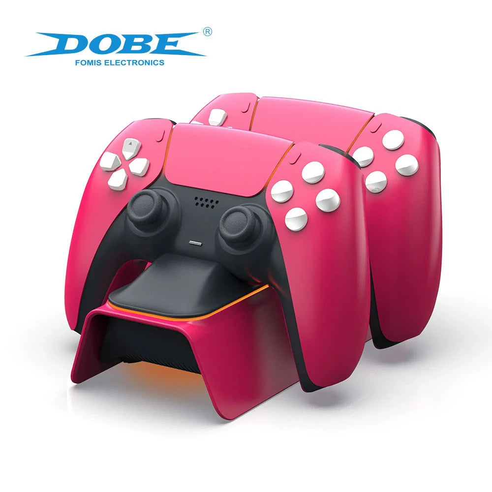 P5 Gaming Controller Dual Charging Dock, P5 Wireless Gaming Controller Charging Dock, P5 Controller Charging Dock TP5-0521