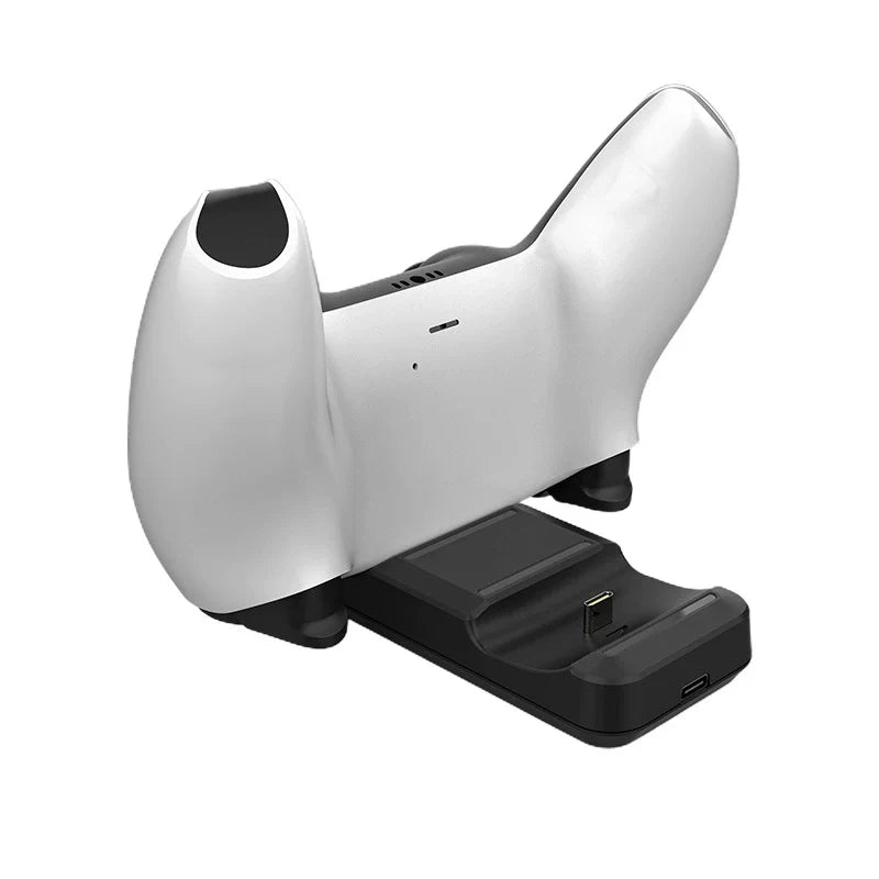 P5S Dual-Charging Dual-Dock PS5 Dual Controller Charging Dock PS5 Wireless Controller Charger HBP-262
