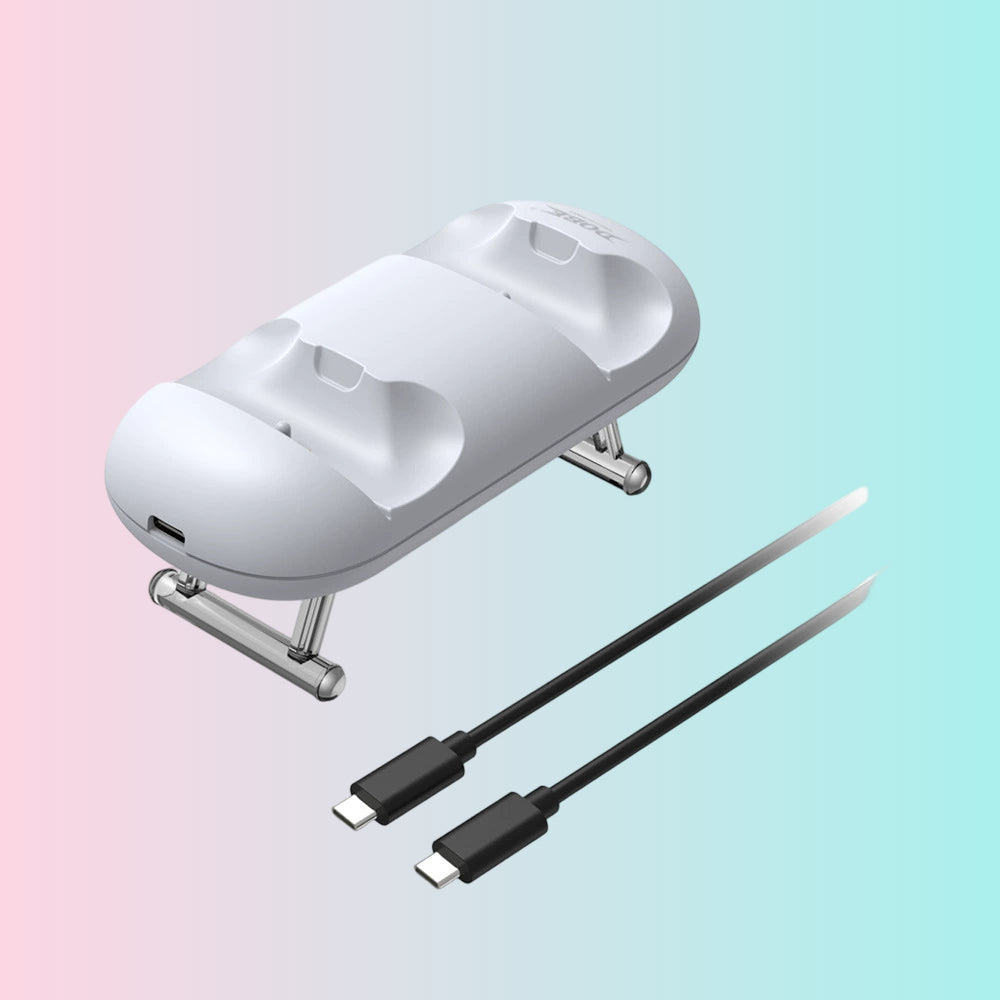 DOBE P5 Controller Charging Dock: P5 Dual-Controller Pin-Contact Charging Base TP5-2508
